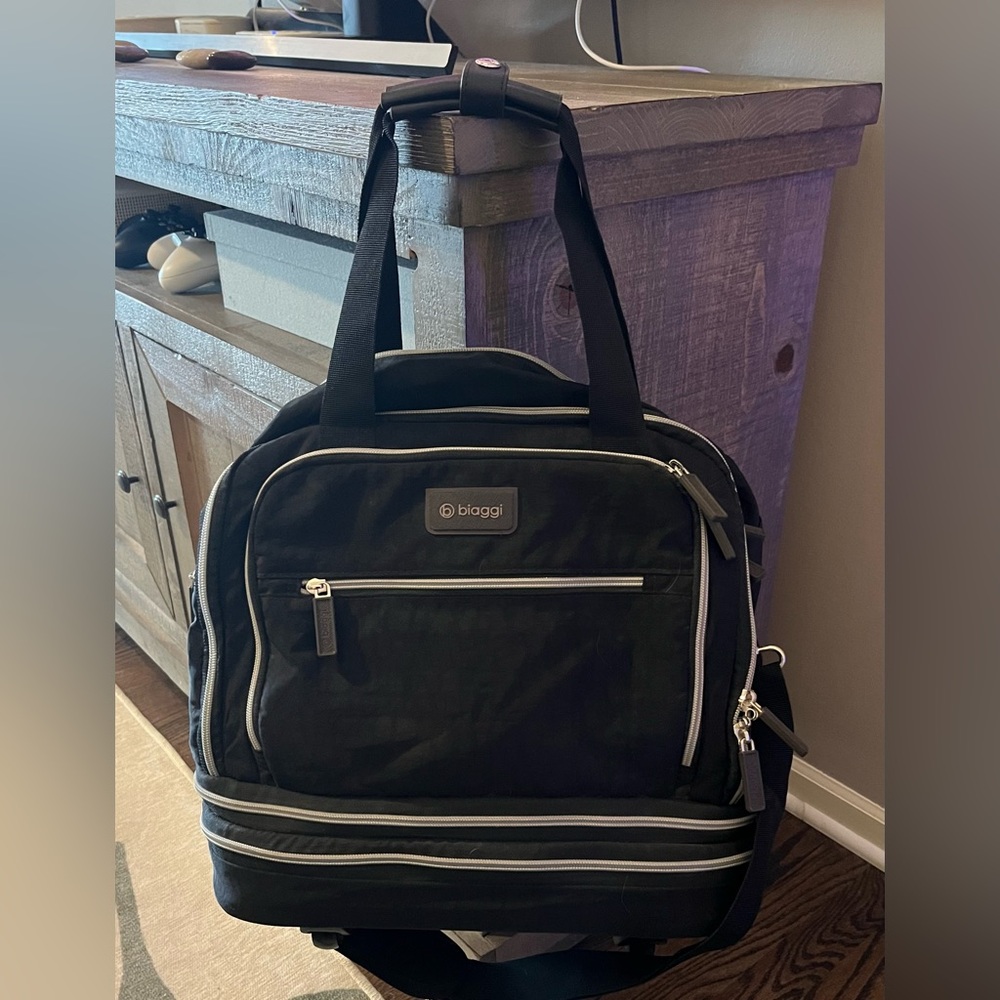Biaggi Zipsak Trolley Carry On Luggage Suitcase Travel